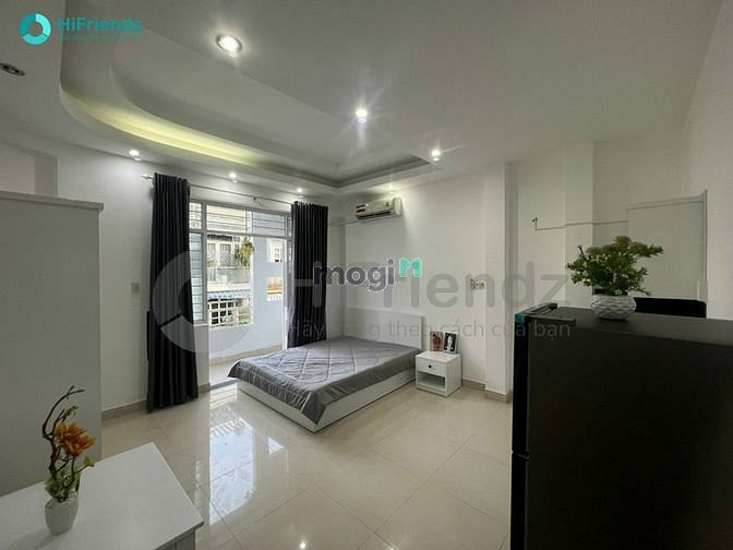 Hình ảnh Trống Sẵn Studio Ban Công Full Nội Thất