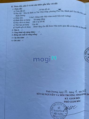 Hình ảnh Đất nền tái định cư Phú Tân, Thủ Dầu Một, Thành phố mới Bình Dương