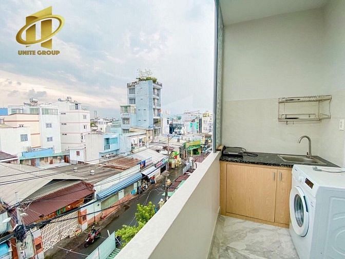 Hình ảnh Mb6623 nạp rút nhanh chóng Bình Thạnh studio tiện nghi, gần trường Văn Lang, ban công