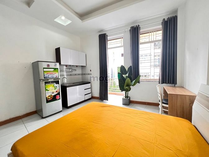 Hình ảnh ChoThuêCănHộTạiQ3_Bancol_AStot_30m2_FullNT_AnNinh_YênTĩnh_GầnChợ_HầmXe