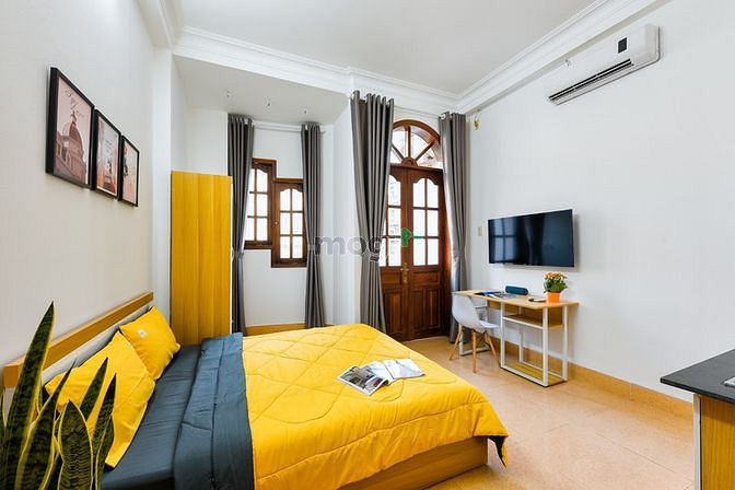 Hình ảnh ChoThuêCănHộTạiQ3_Bancol_AStot_30m2_FullNT_AnNinh_YênTĩnh_GầnChợ_HầmXe