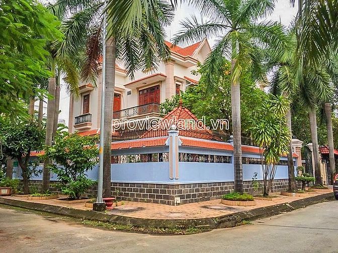 Hình ảnh Cho thuê biệt thự Kim Sơn Thảo Điền, khu Compound, dt 500m2, 3 lầu