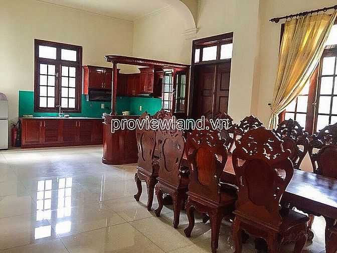 Hình ảnh Cho thuê biệt thự Kim Sơn Thảo Điền, khu Compound, dt 500m2, 3 lầu