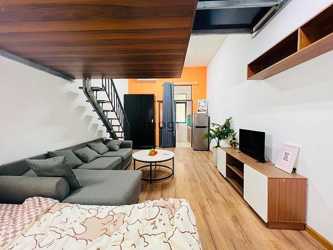 Hình ảnh CHDV 30m2 có sân riêng, thoáng mát.