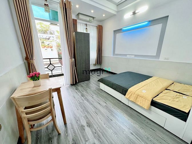 Hình ảnh 🎉🎉Căn Hộ 1pn + 1 Bếp Full Nội Thất Cửa Sổ + Balcony Thoáng Mát