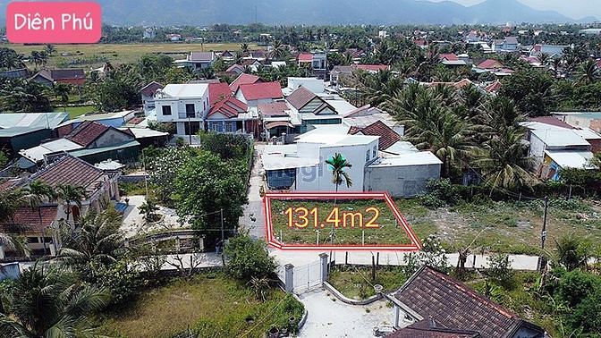 Hình ảnh Bán lô đất thôn 4, Diên Phú, Diên Khánh. Lô góc 2 mặt tiền ngang 12m.