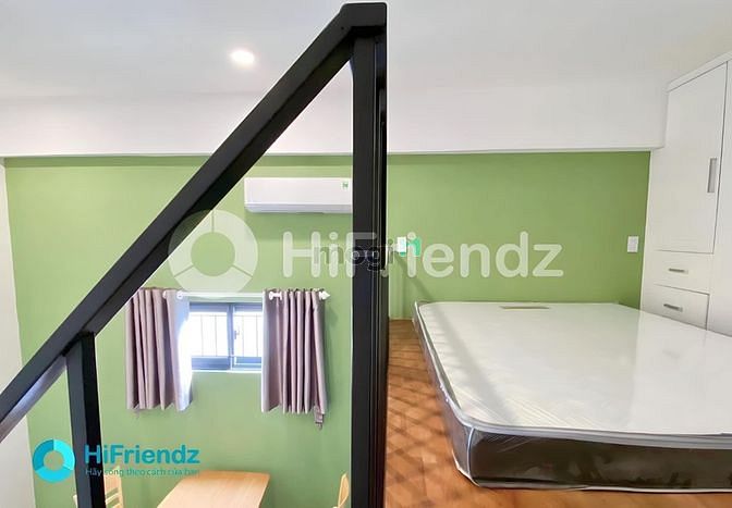 Hình ảnh Gác cao ở 3-4 bạn full nội thất.Hifriendz hỗ trợ cọc