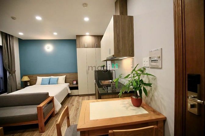 Hình ảnh Căn Hộ Studio Full Nội Thất Sang Trọng Balcony + Cửa Sổ Siêu Thoáng