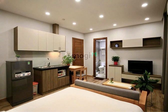 Hình ảnh Căn Hộ Studio Full Nội Thất Sang Trọng Balcony + Cửa Sổ Siêu Thoáng