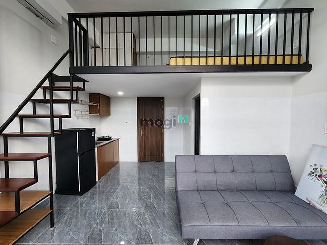 Hình ảnh Cho thuê chung cư mini dạng duplex giá rẻ gần cầu tham lương
