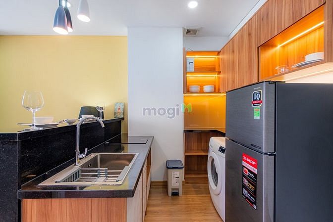 Hình ảnh Cho Thuê 2PN 1WC 55m2 Full NT Cao Cấp - Đinh Công Tráng, Quận 1