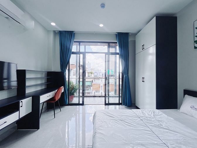 Hình ảnh Cho thuê 1PN Quận 3 có ban công - Full nt xịn xò