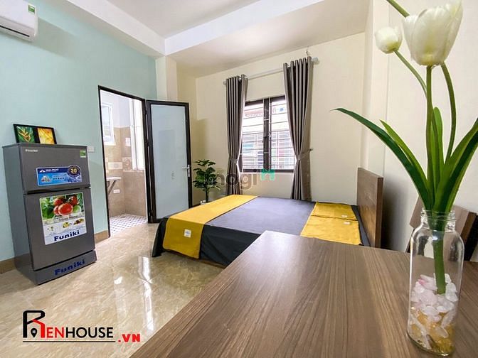 Hình ảnh [CẦU GIẤY] Cho Thuê CCMN 1 BẾP 1 NGỦ ĐẦY ĐỦ TIỆN NGHI, Có Ban Công