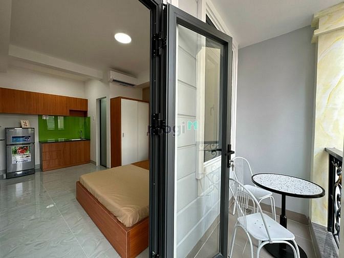 Hình ảnh Mb6623 nạp rút nhanh chóng studio gần trường Văn Lang, view thoáng, có ban công riêng