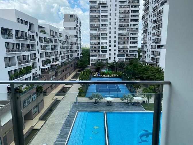 Hình ảnh Cho thuê căn Hộ panorama Phú Mỹ Hưng , Q7  Hcm nhà mới sơn sữa