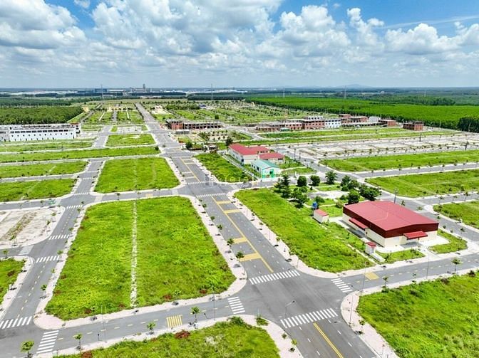 Hình ảnh Đất nền Nam An sổ sẵn nằm ngay Trung Tâm Hành Chính Bàu Bàng Bình Dươn