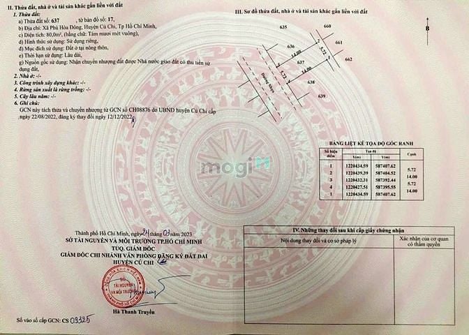 Hình ảnh Cần bán gấp 3nền đất full thổ cư đối diện kcn cao- phú hoà đông-củ chi
