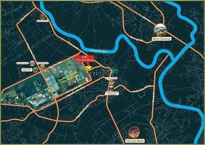 Hình ảnh Cần bán gấp 3nền đất full thổ cư đối diện kcn cao- phú hoà đông-củ chi