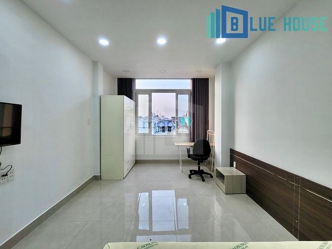 Hình ảnh 1PN Ban công_Cửa Sổ Lớn_Full Nội Thất_Thành Thái_ĐH Hoa Sen