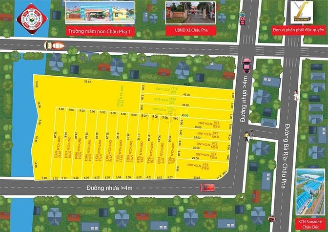 Hình ảnh Đất nền châu pha - đất dự án đầy đủ pháp lý