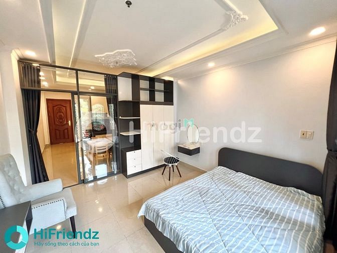Hình ảnh 1PN+Studio_Ban công_Full nội thất_55m2_Thang máy hầm xe_Chợ Tân Định🔥