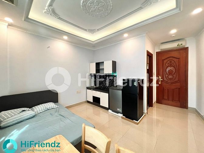 Hình ảnh 1PN+Studio_Ban công_Full nội thất_55m2_Thang máy hầm xe_Chợ Tân Định🔥