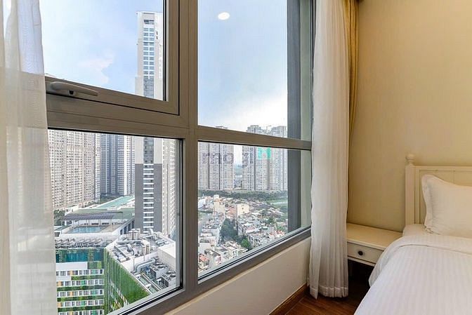 Hình ảnh Cho thuê Vinhomes Central Park, 3PN full nt, giá chỉ 37 triệu/tháng