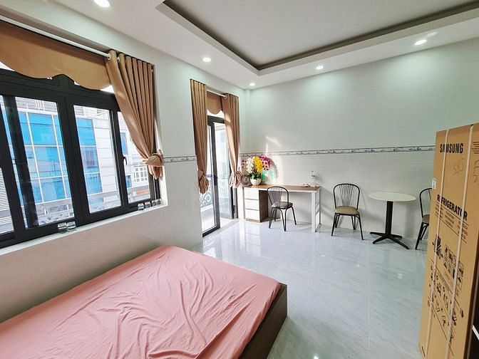 Hình ảnh CHDV Bạch Đằng - Tân Bình gần sân bay 30m2 ban công, ko giới hạn