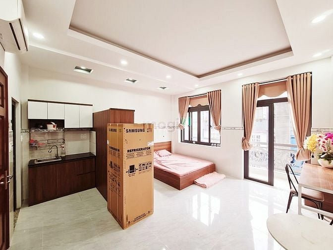 Hình ảnh CHDV Bạch Đằng - Tân Bình gần sân bay 30m2 ban công, ko giới hạn