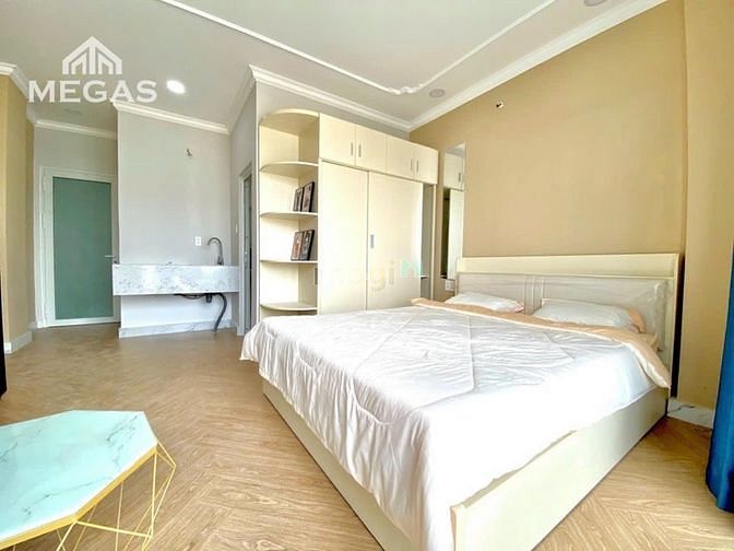 Hình ảnh Thuê chdv 35m2 BANCOL đầy đủ nội thất ĐI BỘ QUA ĐH VLU CS3 BÌNH THẠNH