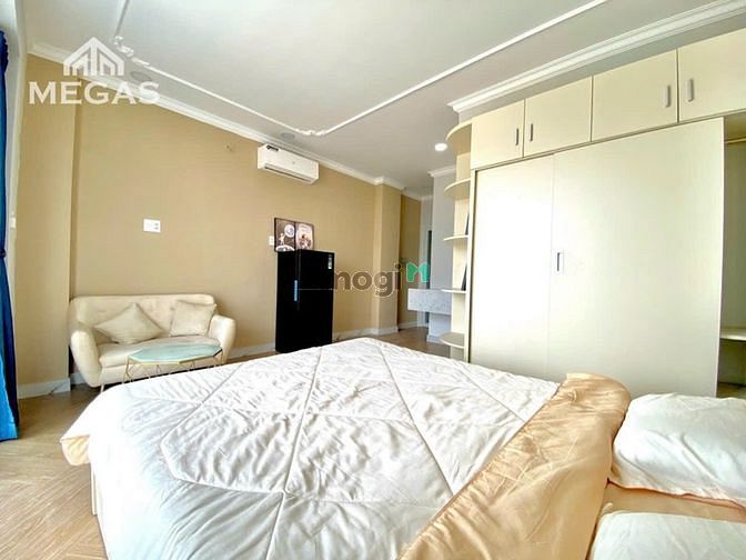 Hình ảnh Thuê chdv 35m2 BANCOL đầy đủ nội thất ĐI BỘ QUA ĐH VLU CS3 BÌNH THẠNH