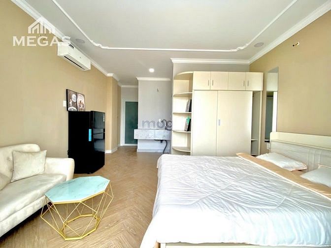 Hình ảnh Thuê chdv 35m2 BANCOL đầy đủ nội thất ĐI BỘ QUA ĐH VLU CS3 BÌNH THẠNH