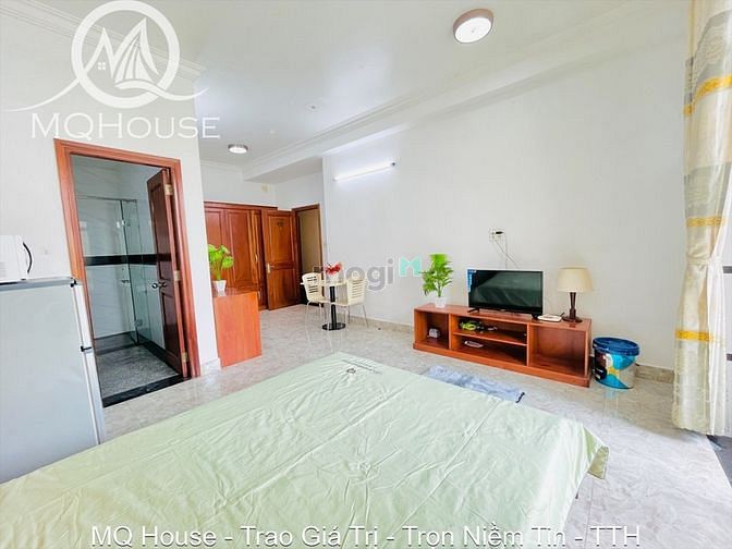 Hình ảnh 🔥Cho Thuê Căn Hộ Studio Ban Công ,Tháng Máy, Bảo Vệ - Gần Chợ Bà Chểu