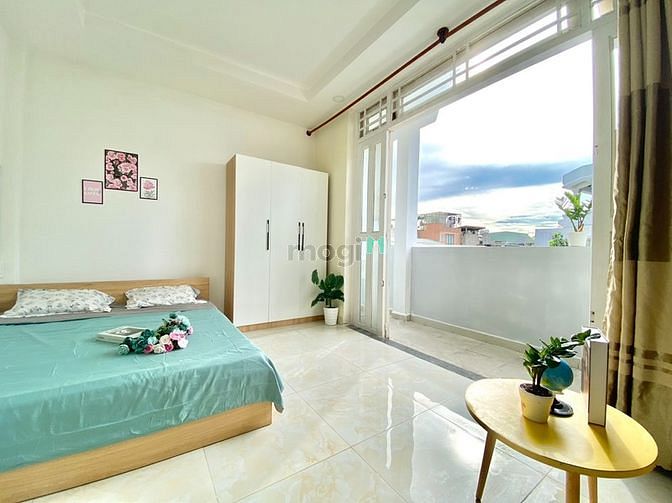 Hình ảnh 🔥CĂN HỘ MINI TÁCH BẾP - máy giặt riêng, Bancol rộng gần ĐH Văn Lang