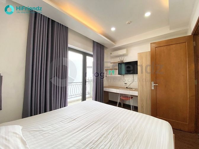 Hình ảnh ✅BAN CÔNG STUDIO, 1PN CÓ ĐỦ💥, full nội thất, dịch vụ dọn phòng free