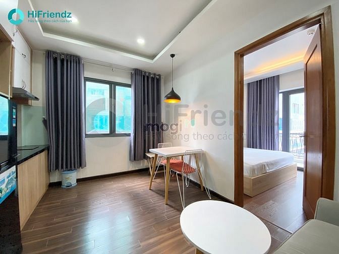 Hình ảnh ✅BAN CÔNG STUDIO, 1PN CÓ ĐỦ💥, full nội thất, dịch vụ dọn phòng free