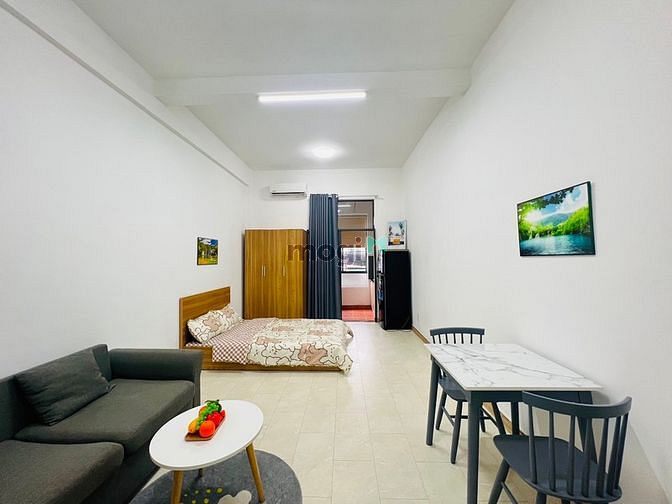 Hình ảnh THẢO ĐIỀN - căn Studio có vách ngăn bếp riêng - Đầy đủ nội thất