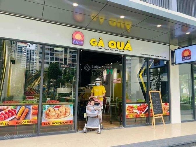 Hình ảnh Shop origami Vinhomes Grand Park không có nội thất diện tích 63m²