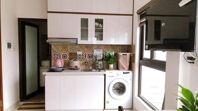 Hình ảnh Chung cư - 1 Ngủ 1 Khách Đội Cấn -*FULL ĐỒ CAO CẤP-THANG MÁY-BAN CÔNG*