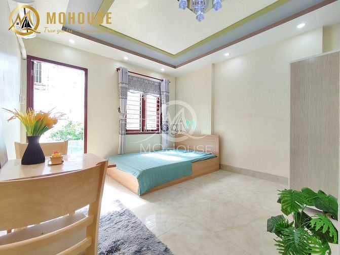 Hình ảnh Cho thuê studio ban công bếp riêng với phòng ngủ