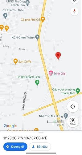 Hình ảnh Còn 2Lô ở kcn chơn thành giá 290tr