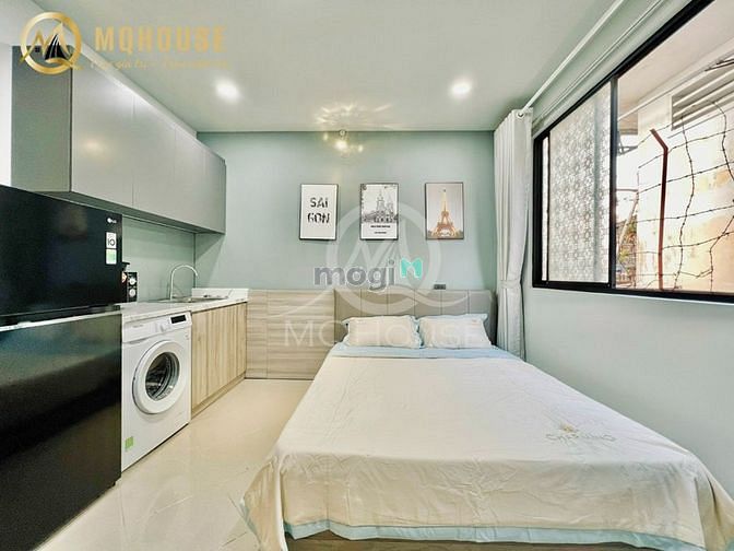 Hình ảnh Mb6623 nạp rút nhanh chóng cao cấp studio có cửa sổ máy giặt riêng 35m2 trung tâm Quận 1