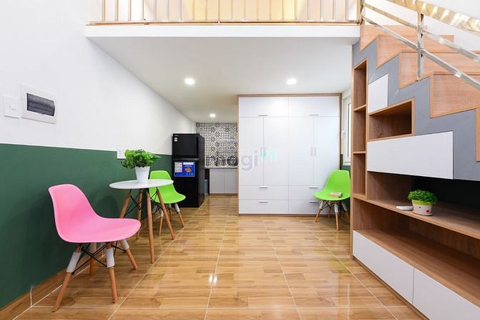 Hình ảnh Duplex sát ĐH Ngoại Thương - Hutech Ngã 4 Hàng Xanh Quận Bình Thạnh