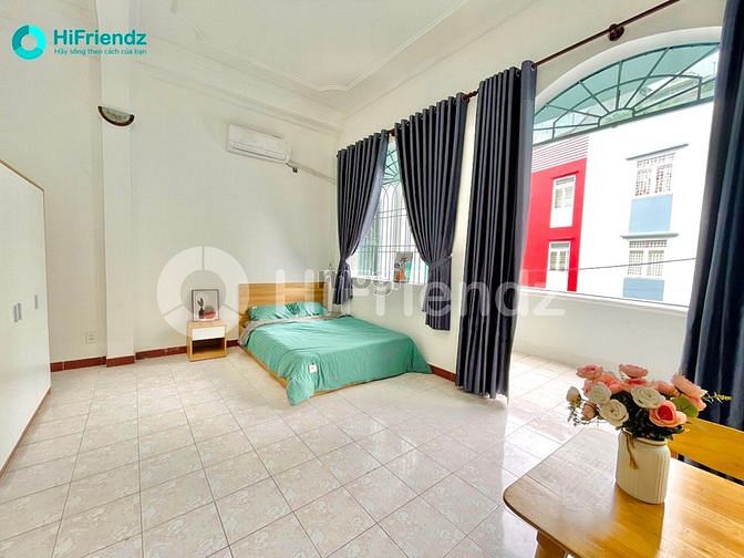 Hình ảnh 📍 Studio bancol - cửa sổ máy giặt riêng ngay sân bay