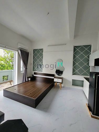 Hình ảnh Cho thuê Căn Hộ Dịch Vụ Ban công mới siêu đẹp