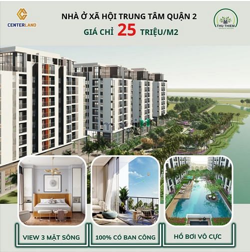Hình ảnh Nhà Ở Xã Hội Nằm Ngay Trung Tâm Quận 2