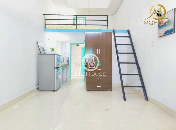 Hình ảnh Phòng trọ gác cao - sẵn nội thất - có thang máy