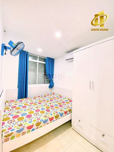Hình ảnh Cho thuê 2PN 70m2 bancon cửa sổ lớn full nội thất Trần Bình Trọng Q5