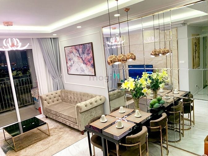 Hình ảnh Cho thuê 2PN, 2WC 76m2, HTCB Rèm, Bếp, Máy Lạnh Gía 16Tr/Tháng