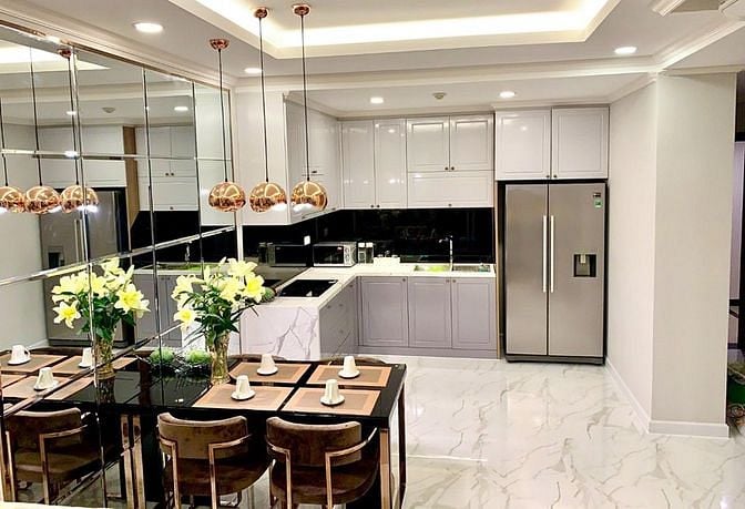 Hình ảnh Cho thuê 2PN, 2WC 76m2, HTCB Rèm, Bếp, Máy Lạnh Gía 16Tr/Tháng